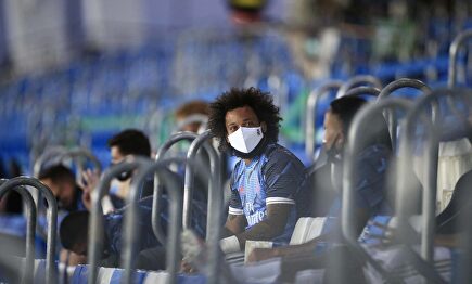 Marcelo, baja en el Real Madrid.  | Cordon Press