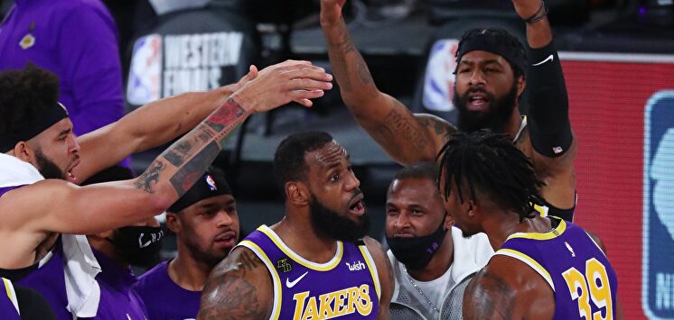 LeBron James guía a los Lakers a las Finales de la NBA.  | Cordon Press