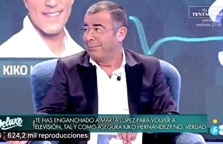 Jorge Javier se ríe de Marta López. | Telecinco