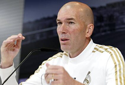 Zinedine Zidane, en rueda de prensa. | EFE