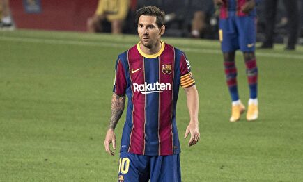 Leo Messi, en un partido con el Barcelona esta temporada. | Cordon Press
