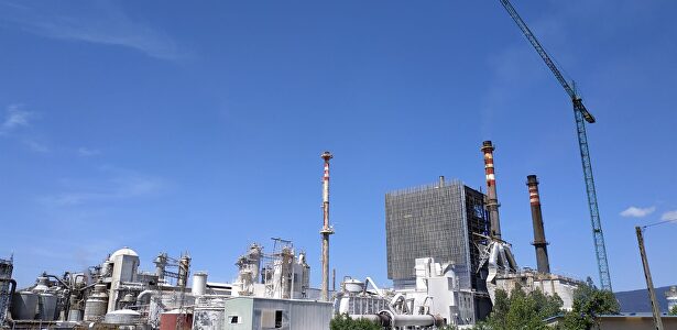 Imagen de la fábrica de Ence Celulosa en Pontevedra. | Europa Press