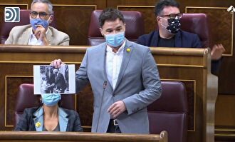 Nuevo ataque de Gabriel Rufián contra Felipe VI