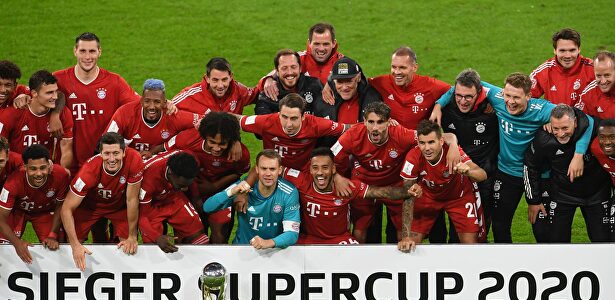 El Bayern de Múnich, campeón de la Supercopa de Alemania 2020. | EFE