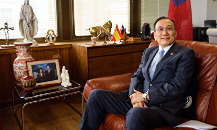 El embajador de Taiwán en España, José María Liu | David Alonso Rincón