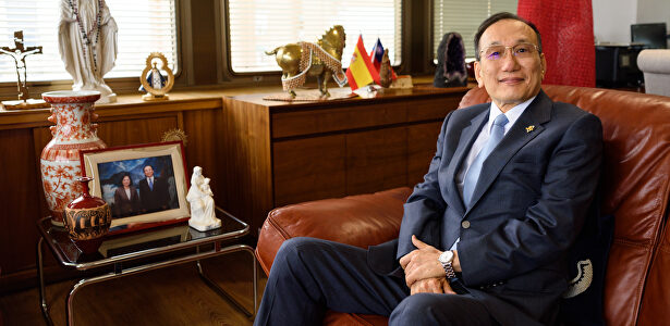 El embajador de Taiwán en España, José María Liu | David Alonso Rincón