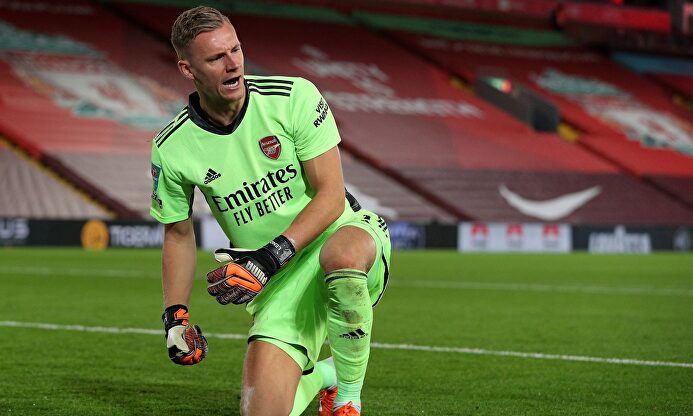Bernd Leno frena al Liverpool y hace posible la venganza del Arsenal