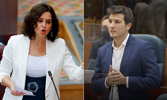 Más Madrid compara la CAM con Chernóbil y Ayuso recuerda que fue culpa del comunismo