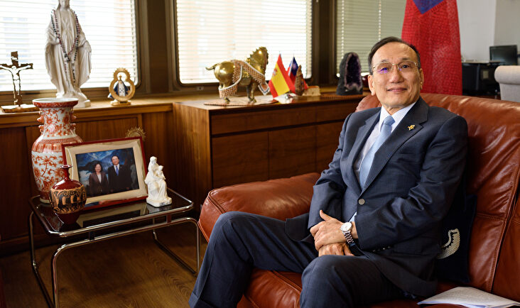 El embajador de Taiwán en España, José María Liu | David Alonso Rincón