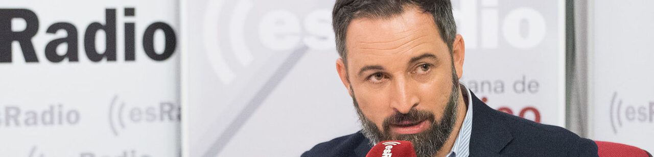 Santiago Abascal, en esRadio. | David Alonso Rincón