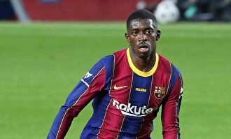 Ousmane Dembélé, durante el Trofeo Joan Gamper contra el Elche. | Cordon Press