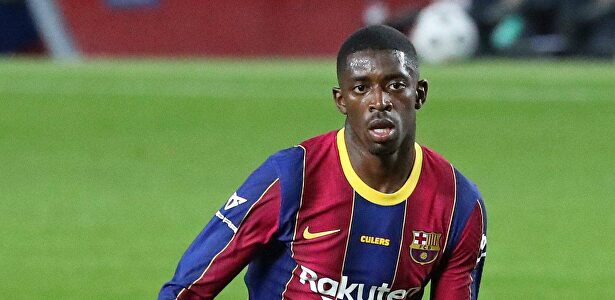Ousmane Dembélé, durante el Trofeo Joan Gamper contra el Elche. | Cordon Press