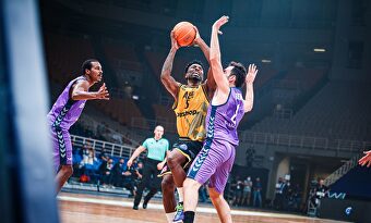 Lance del San Pablo Burgos-AEK Atenas. | EFE