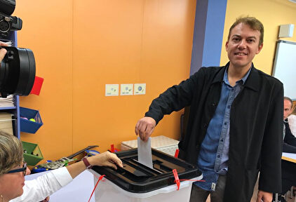 El alcalde de ERC de Manlleu, Álex Garrido. | Twitter| @AlexGarrido_