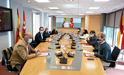 Reunión de este martes por la tarde. | CAM