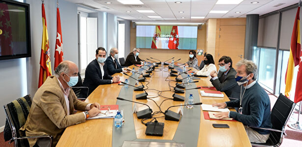 Reunión de este martes por la tarde. | CAM