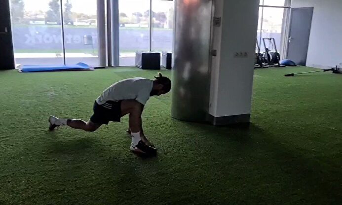 El entrenamiento arácnido de Sergio Ramos que enloquece a la redes sociales