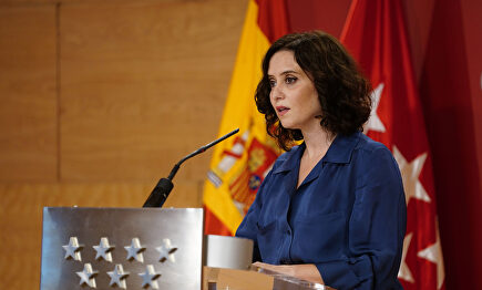 Isabel Díaz Ayuso, presidenta de la Comunidad de Madrid. | CAM