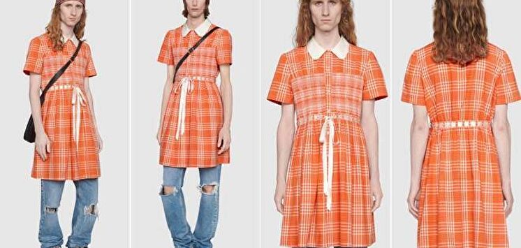 Vestido para hombre de Gucci. | Gucci