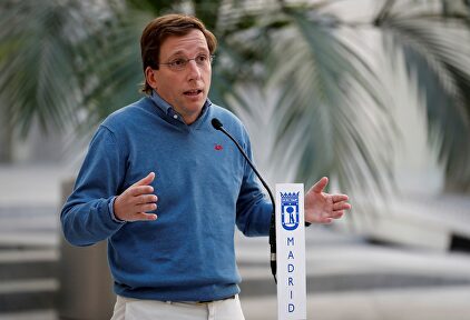 José Luis Martínez-Almeida, este domingo en Madrid | EFE