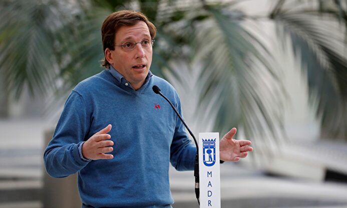 José Luis Martínez-Almeida, este domingo en Madrid | EFE