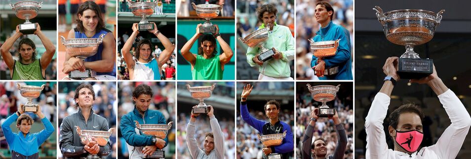 Rafa Nadal gana su 13º Roland Garros para igualar a Federer con 20 Grand Slam Nadal-gana-roland-garros-efe-recopilatorio-2020