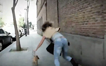 María Patiño, al suelo. | Telecinco