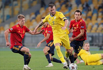 Yarmolenko dio el pase del gol de Ucrania | EFE