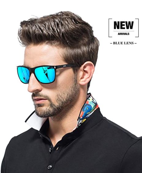 SODQW Gafas Gafas de Sol Que cambian de Color Hombres Gafas de Sol Polarizadas 