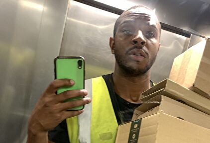 El campeón británico de salto de longitud se gana la vida como repartidor de Amazon | Instagram