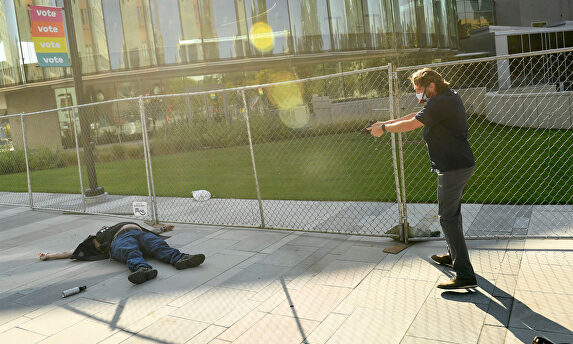 Asesinato de un seguidro de Trump | Twitter