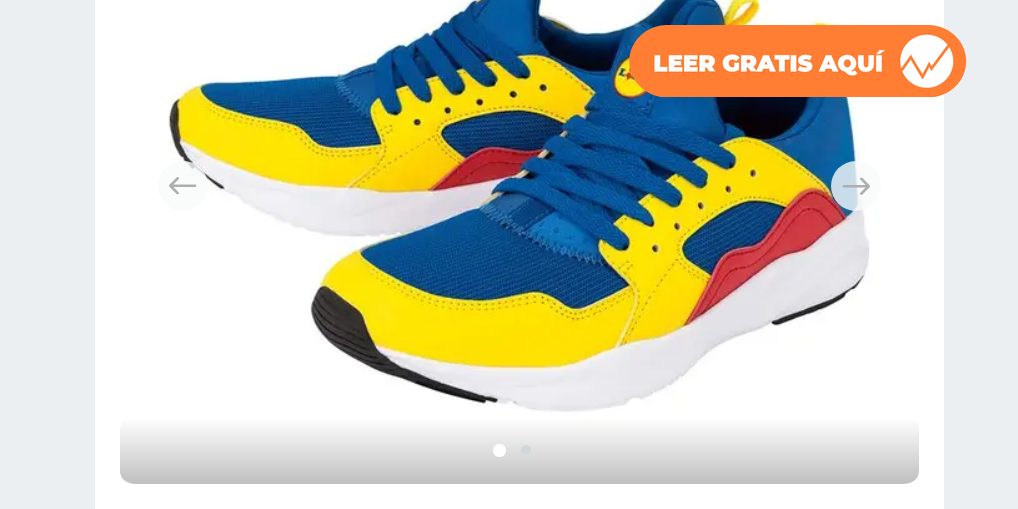 Locura por las zapatillas de Lidl ya se revenden en Espana por hasta 500 euros tras agotarse en 3 horas Libre Mercado