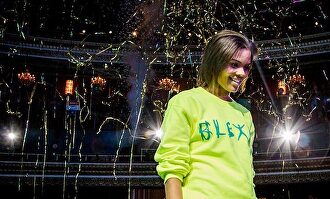 Candace Owens en un evento del Blexit | Twitter