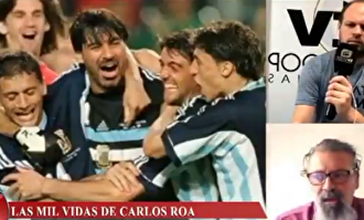 Carlos Roa, muy cambiado actualmente. | Twitter