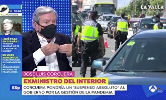 El susto de Corcuera en pleno directo: "Me ha saltado el desfibrilador"