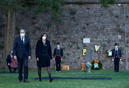 Homenaje a Companys. | EFE