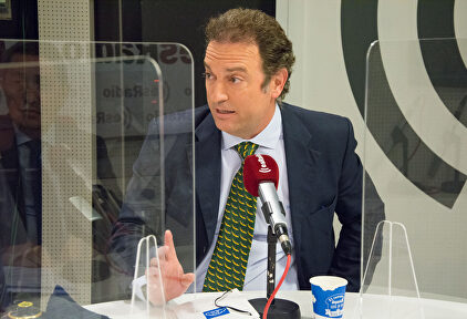 Daniel Portero, en esRadio. | LD