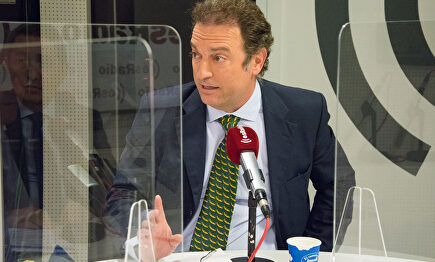 Daniel Portero, en esRadio. | LD