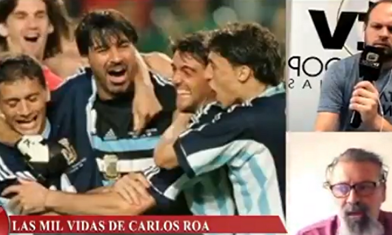 Carlos Roa, muy cambiado actualmente. | Twitter