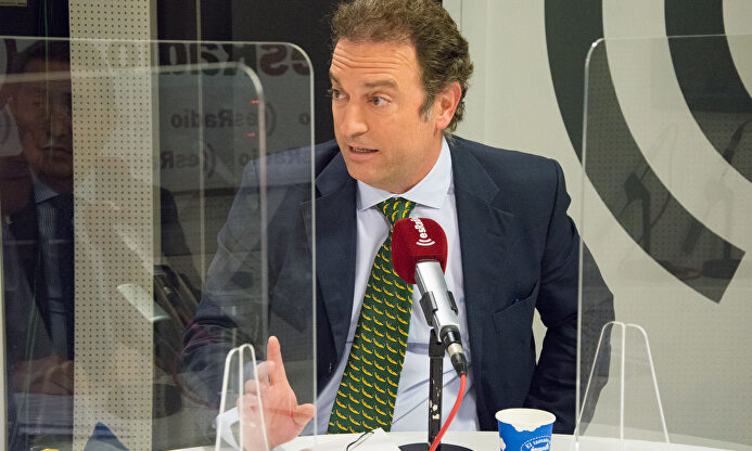 Daniel Portero, en esRadio. | LD