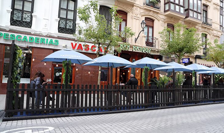 Terrazas en el País Vasco | EFE