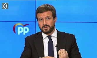 Casado menosprecia la moción de Vox: "No importa a nadie"