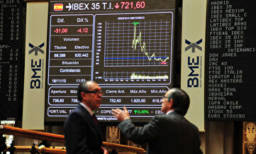 Bolsa de Madrid | Alamy