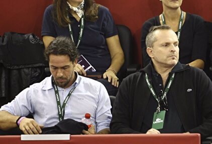 Nacho Palau y Miguel Bosé. | Europa Press