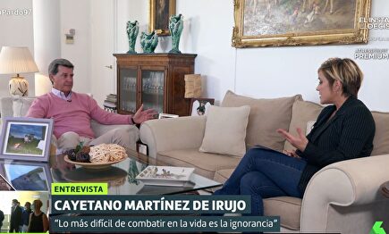 Cayetano, a Cristina Pardo sobre fernando simón | La Sexta