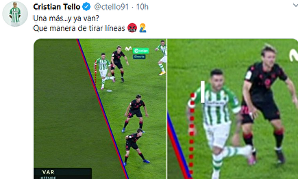 Tello y sus quejas. | Twitter