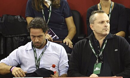 Nacho Palau y Miguel Bosé. | Europa Press