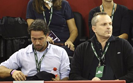 Nacho Palau y Miguel Bosé. | Europa Press