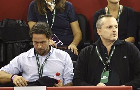 Nacho Palau y Miguel Bosé. | Europa Press