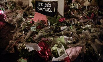 Homenaje al profesor asesinado Samuel Paty | EFE